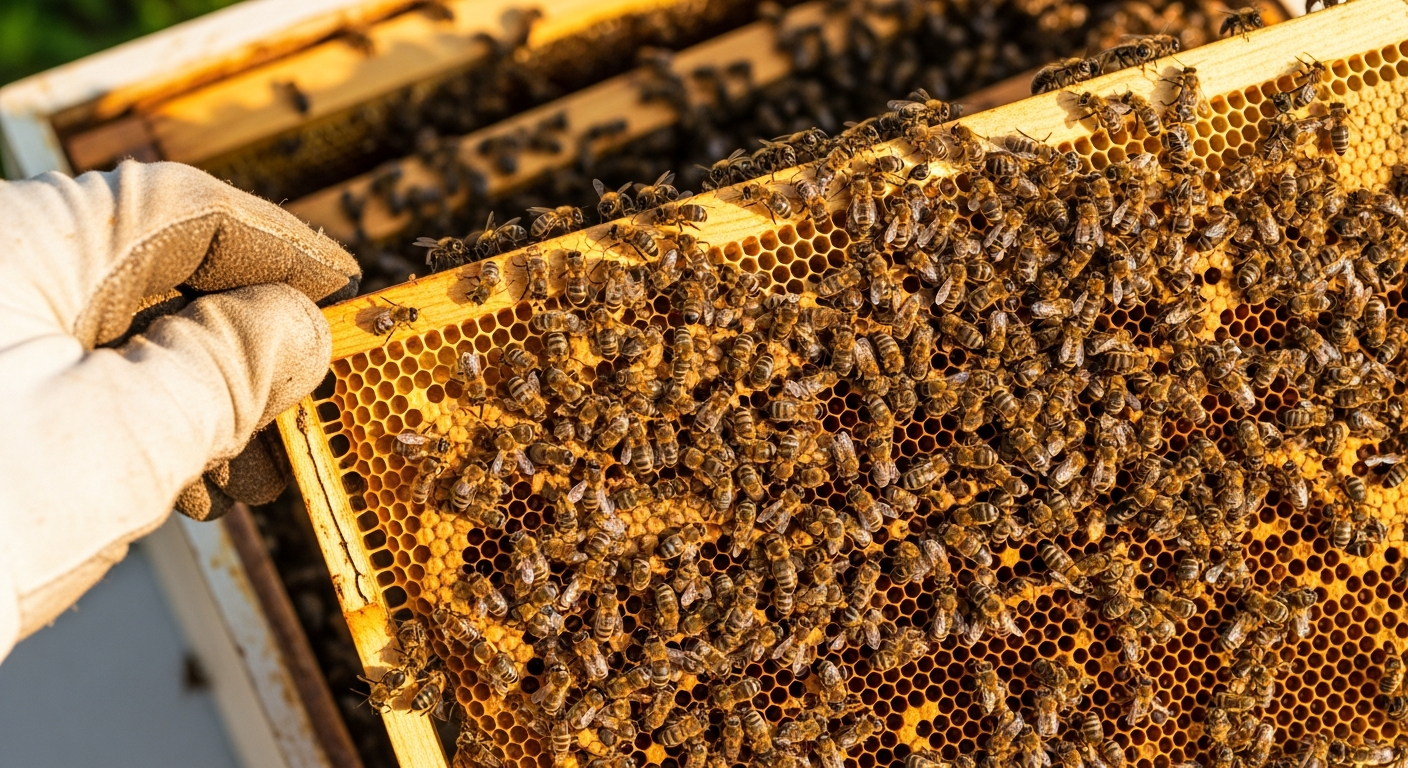 Abbildung 2 — Kapitel 7: Tier & Landwirtschaft — Stall, Weide, Bienenstock